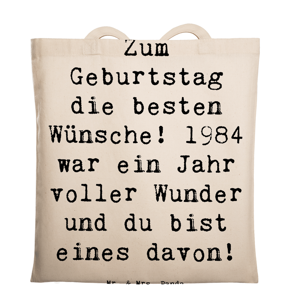 Tragetasche Spruch 1984 Geburtstag Beuteltasche, Beutel, Einkaufstasche, Jutebeutel, Stoffbeutel, Tasche, Shopper, Umhängetasche, Strandtasche, Schultertasche, Stofftasche, Tragetasche, Badetasche, Jutetasche, Einkaufstüte, Laptoptasche, Geburtstag, Geburtstagsgeschenk, Geschenk