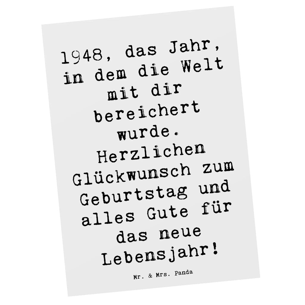 Postkarte Spruch 1948 Geburtstag Postkarte, Karte, Geschenkkarte, Grußkarte, Einladung, Ansichtskarte, Geburtstagskarte, Einladungskarte, Dankeskarte, Ansichtskarten, Einladung Geburtstag, Einladungskarten Geburtstag, Geburtstag, Geburtstagsgeschenk, Geschenk