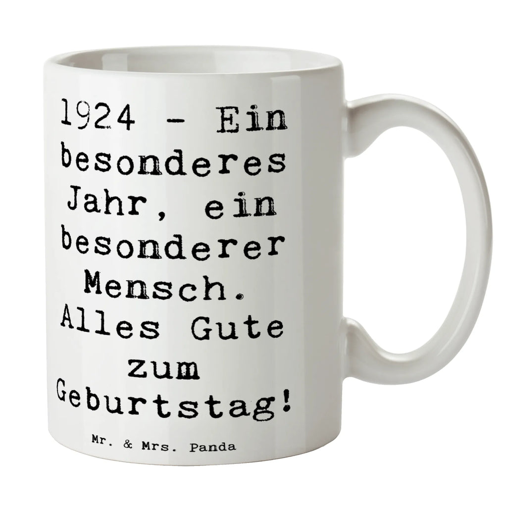 Tasse Spruch 1924 Geburtstag Tasse, Kaffeetasse, Teetasse, Becher, Kaffeebecher, Teebecher, Keramiktasse, Porzellantasse, Büro Tasse, Geschenk Tasse, Tasse Sprüche, Tasse Motive, Kaffeetassen, Tasse bedrucken, Designer Tasse, Cappuccino Tassen, Schöne Teetassen, Geburtstag, Geburtstagsgeschenk, Geschenk