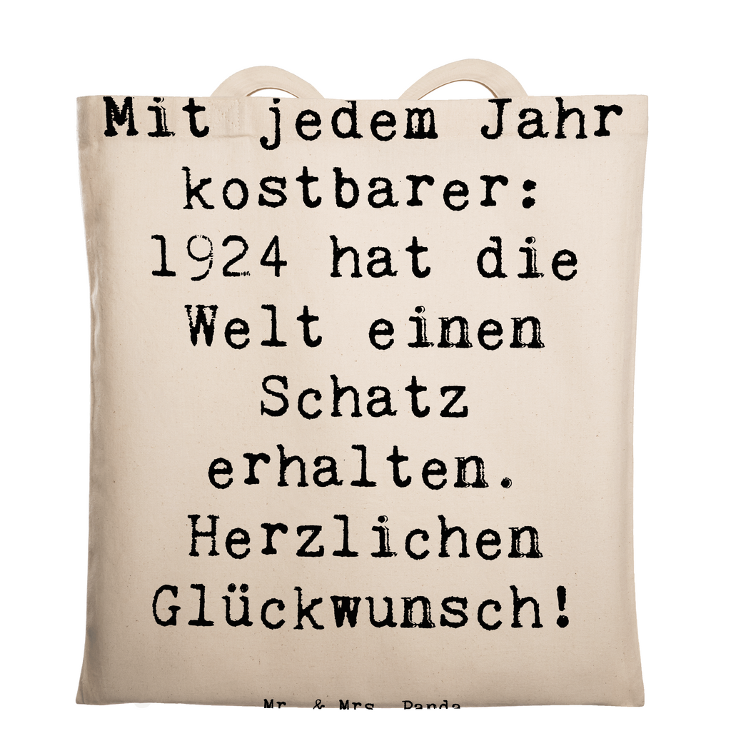 Tragetasche Spruch 1924 Geburtstag Beuteltasche, Beutel, Einkaufstasche, Jutebeutel, Stoffbeutel, Tasche, Shopper, Umhängetasche, Strandtasche, Schultertasche, Stofftasche, Tragetasche, Badetasche, Jutetasche, Einkaufstüte, Laptoptasche, Geburtstag, Geburtstagsgeschenk, Geschenk