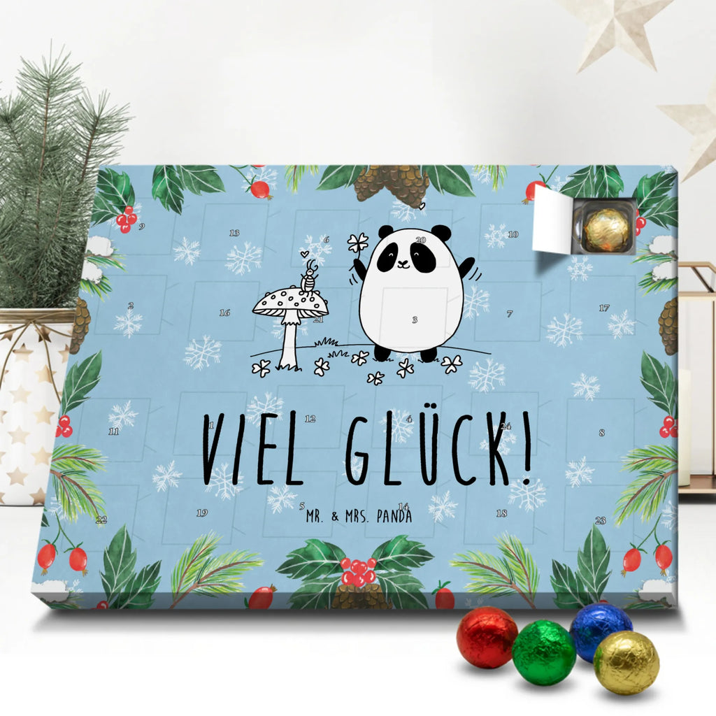 Schoko Adventskalender Panda Glück Adventskalender, Schokoladen Adventskalender, Schoko Adventskalender