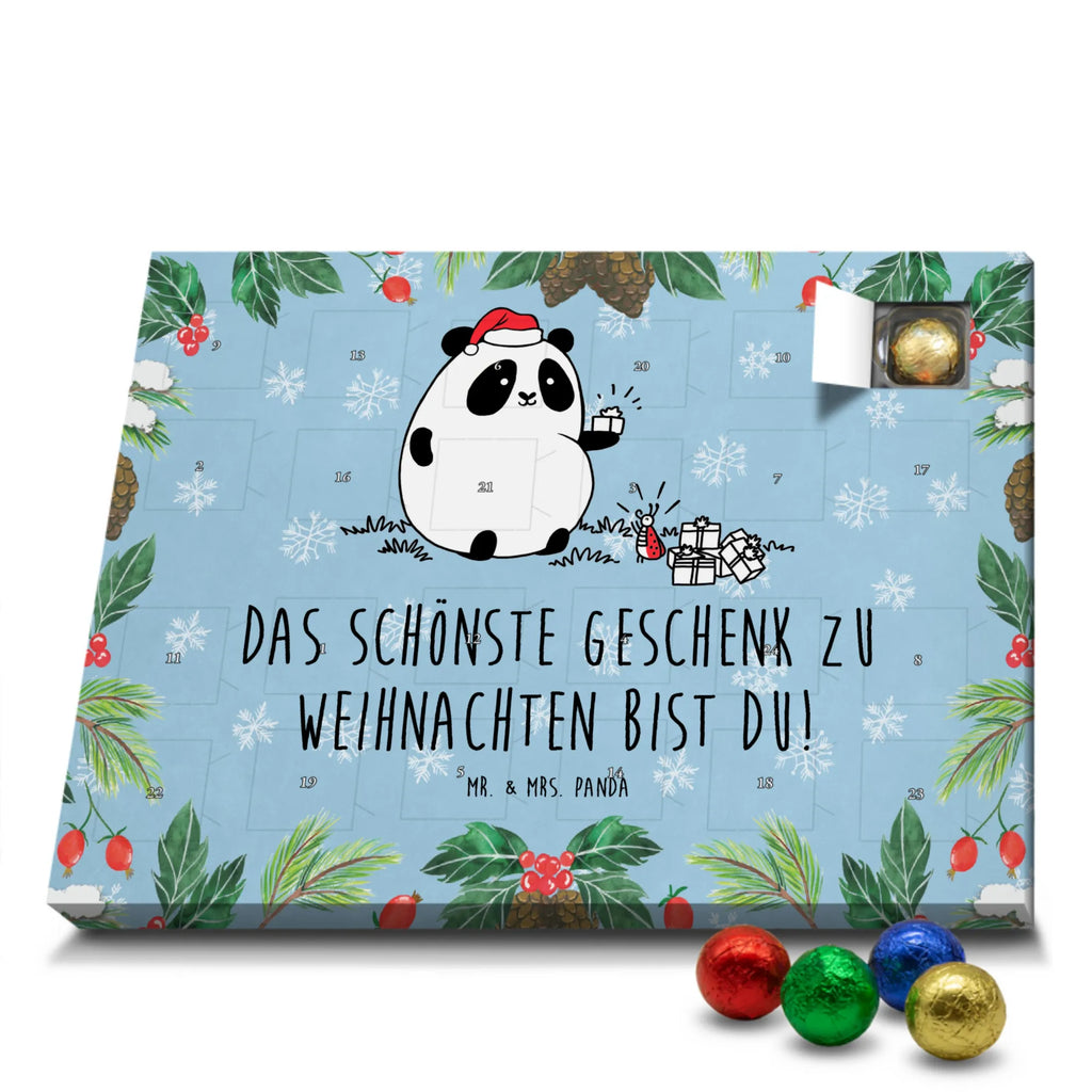 Schoko Adventskalender Panda Weihnachtsgeschenk Adventskalender, Schokoladen Adventskalender, Schoko Adventskalender