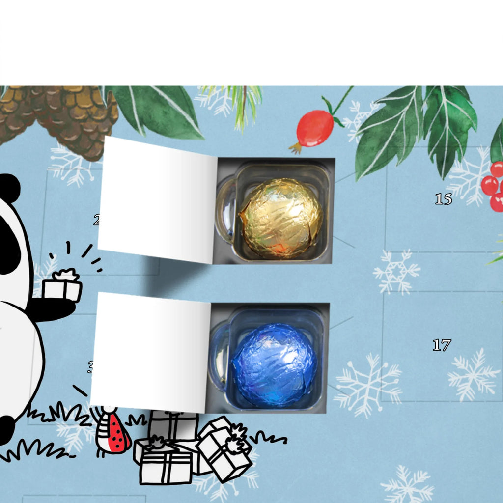 Schoko Adventskalender Panda Weihnachtsgeschenk Adventskalender, Schokoladen Adventskalender, Schoko Adventskalender