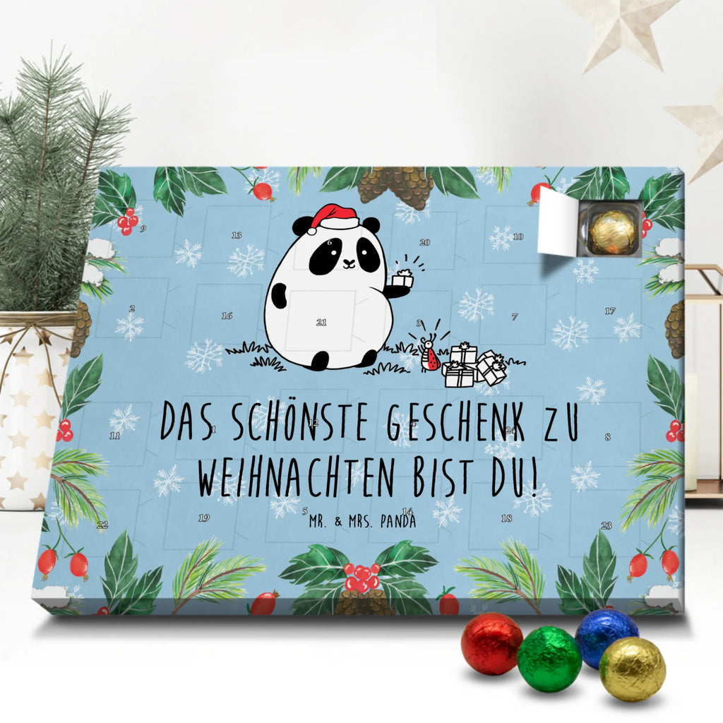 Schoko Adventskalender Panda Weihnachtsgeschenk Adventskalender, Schokoladen Adventskalender, Schoko Adventskalender