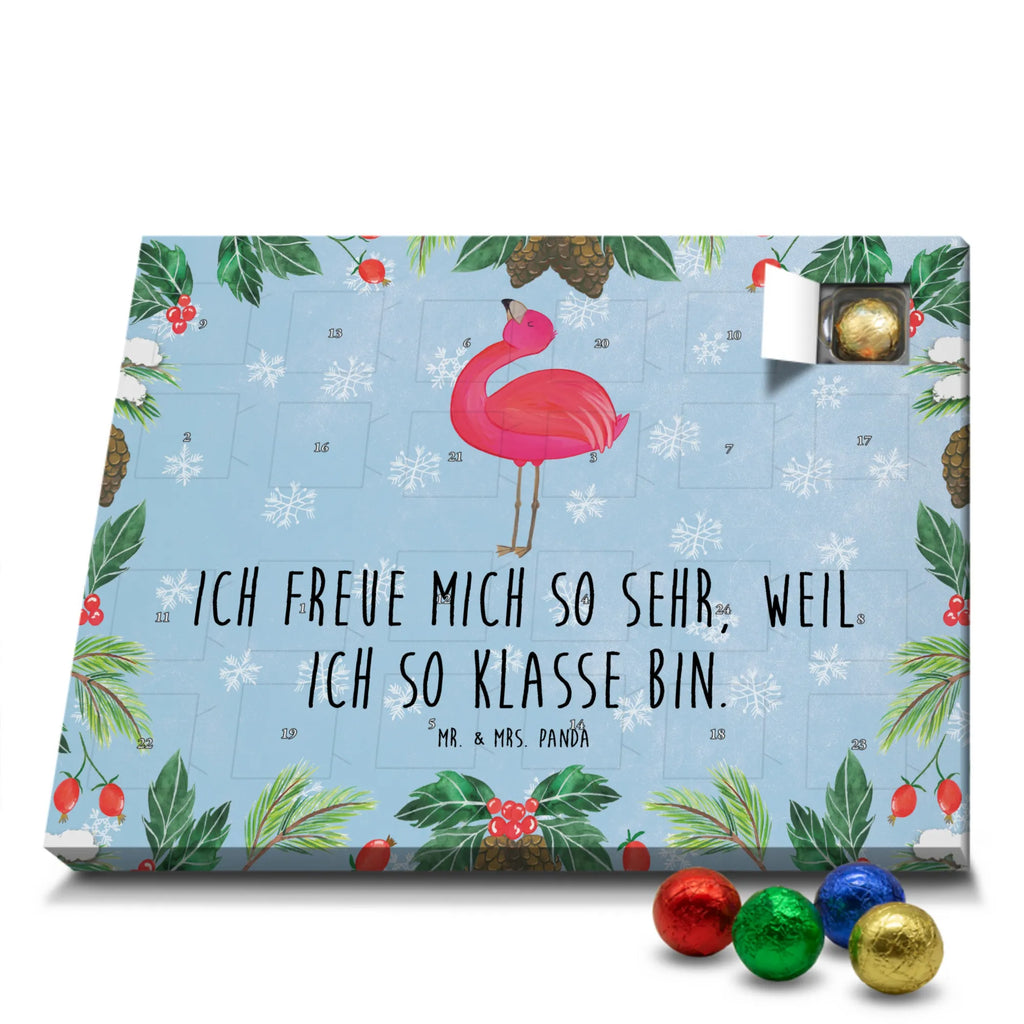 Schoko Adventskalender Flamingo Stolz Adventskalender, Schokoladen Adventskalender, Schoko Adventskalender, Flamingo, stolz, Freude, Selbstliebe, Selbstakzeptanz, Freundin, beste Freundin, Tochter, Mama, Schwester