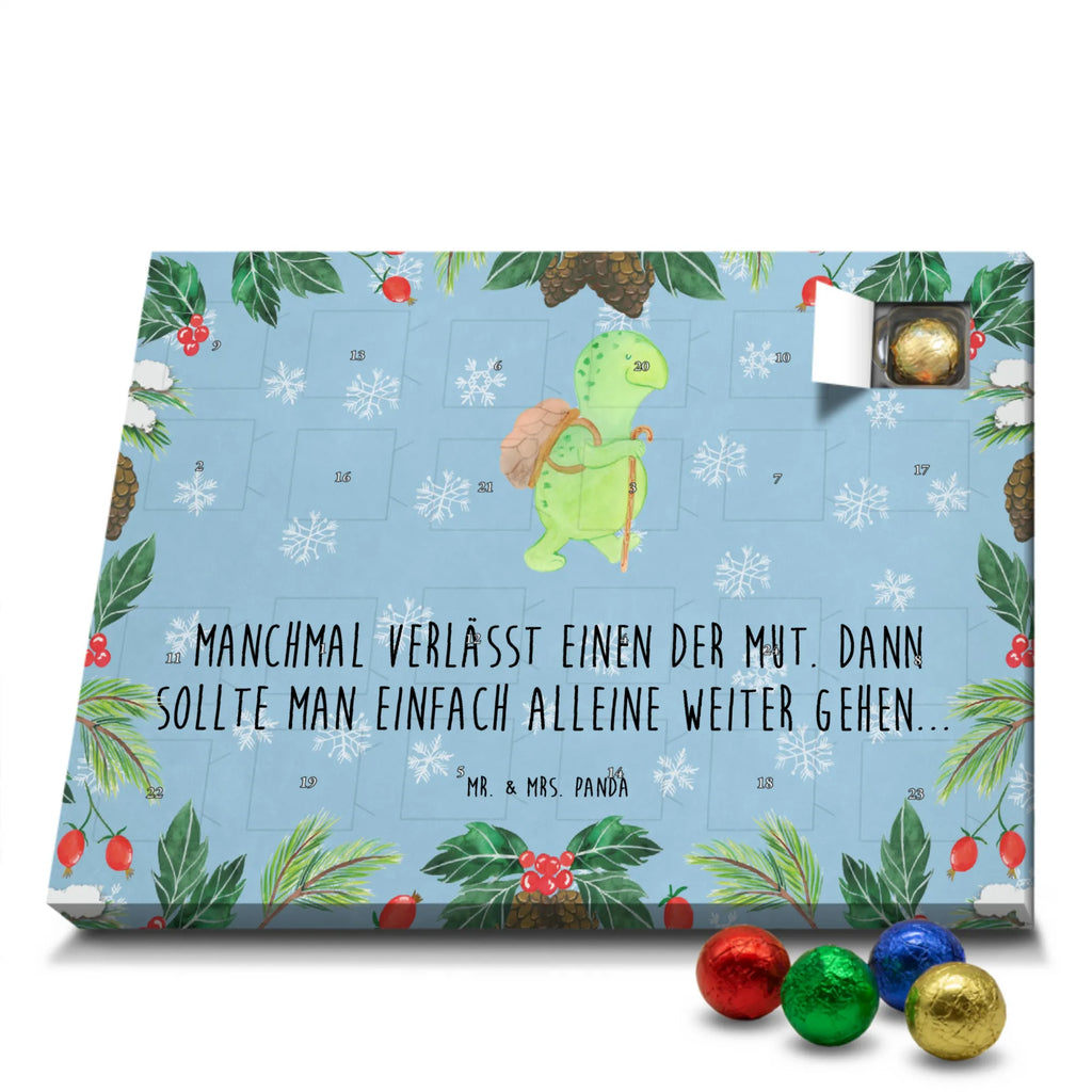 Schoko Adventskalender Schildkröte Wanderer Adventskalender, Schokoladen Adventskalender, Schoko Adventskalender, Schildkröte, Schildkröten, Motivation, Motivationsspruch, Motivationssprüche, Neuanfang