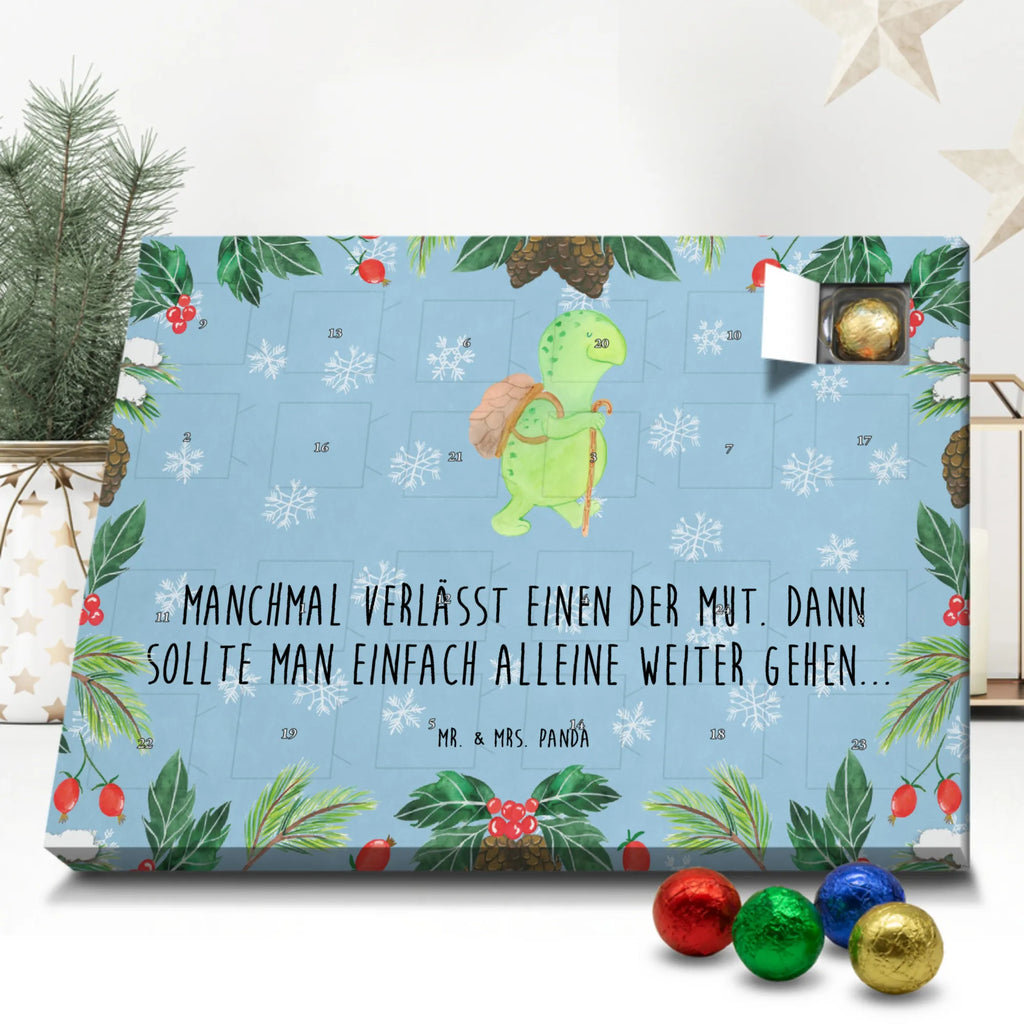 Schoko Adventskalender Schildkröte Wanderer Adventskalender, Schokoladen Adventskalender, Schoko Adventskalender, Schildkröte, Schildkröten, Motivation, Motivationsspruch, Motivationssprüche, Neuanfang