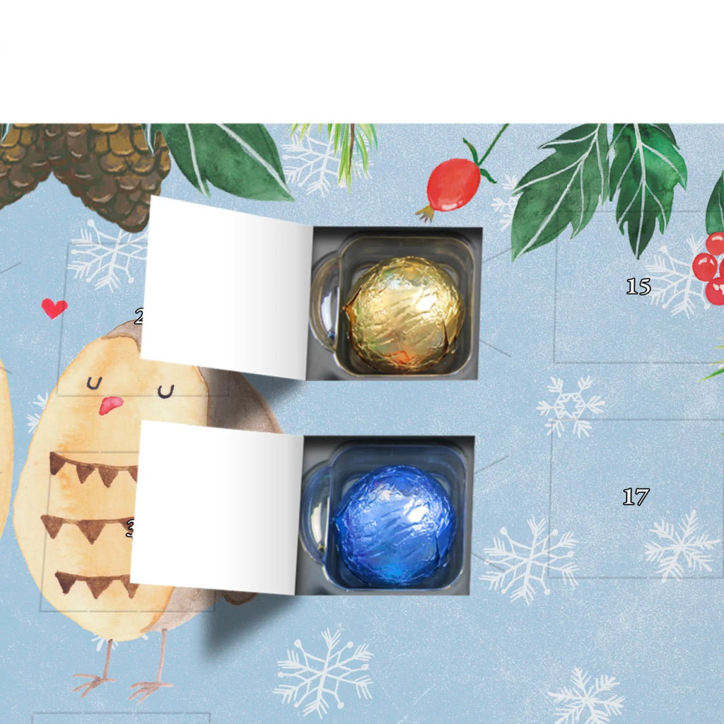 Schoko Adventskalender Eulen Liebe Adventskalender, Schokoladen Adventskalender, Schoko Adventskalender, Eule, Eule Deko, Liebe, Hochzeit Spruch, Owl, All you need is love, Liebe Spruch, Freundin Geschenk, Freund, Wortspiel lustig