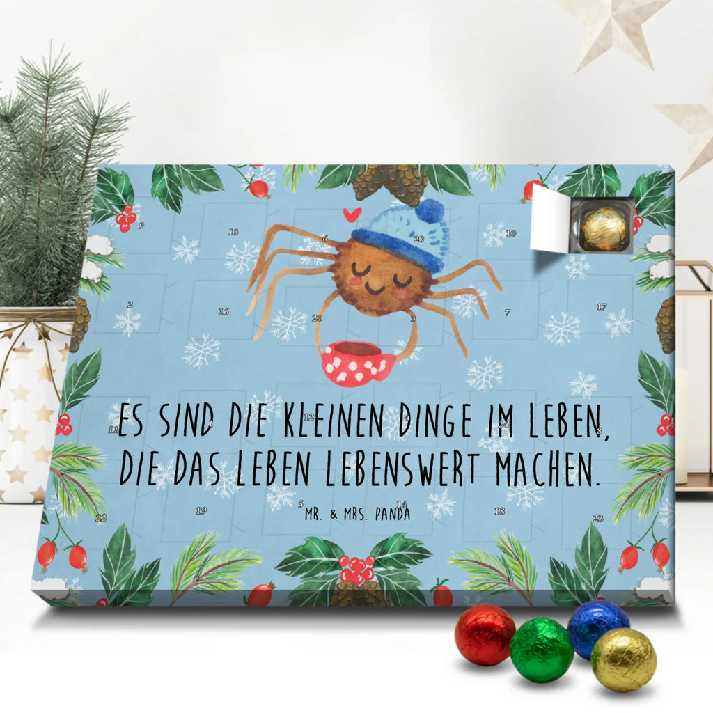 Schoko Adventskalender Spinne Agathe Kaffee Adventskalender, Schokoladen Adventskalender, Schoko Adventskalender, Spinne Agathe, Spinne, Agathe, Videos, Merchandise, Kaffee, Morgen, Morgenmuffel, Lebensweisheiten, Weiser Spruch