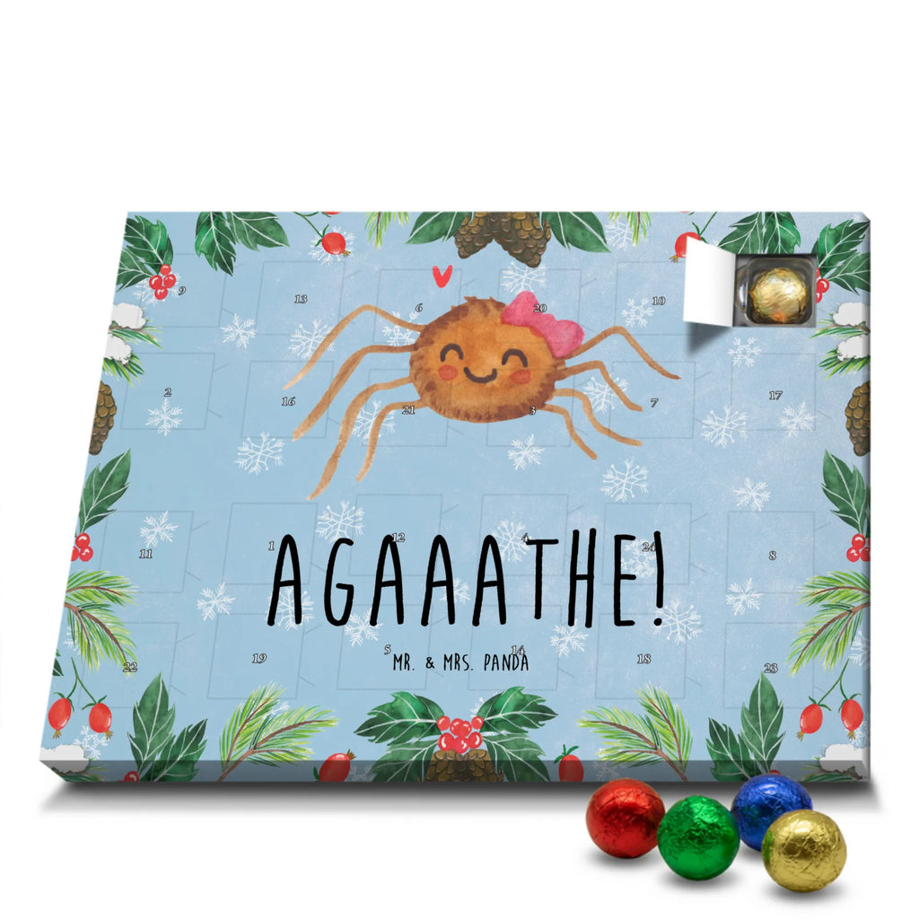 Schoko Adventskalender Spinne Agathe Freude Adventskalender, Schokoladen Adventskalender, Schoko Adventskalender, Spinne Agathe, Spinne, Agathe, Videos, Merchandise, Viral, Viraler Hit, Trend, Beliebte Spinne