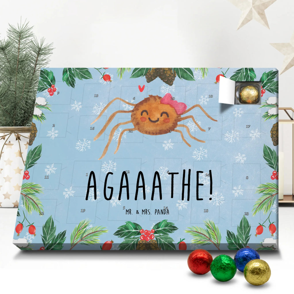 Schoko Adventskalender Spinne Agathe Freude Adventskalender, Schokoladen Adventskalender, Schoko Adventskalender, Spinne Agathe, Spinne, Agathe, Videos, Merchandise, Viral, Viraler Hit, Trend, Beliebte Spinne