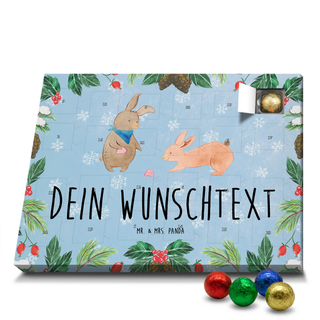 Personalisierter Schoko Adventskalender Hasen Muschel Personalisierter Adventskalender, Adventskalender mit Namen, Familie, Vatertag, Muttertag, Bruder, Schwester, Mama, Papa, Oma, Opa, Hasen, beste Freundin, Freundin, Freundinnen, best friends, BFF, Muscheln sammeln, Muscheln, Meer