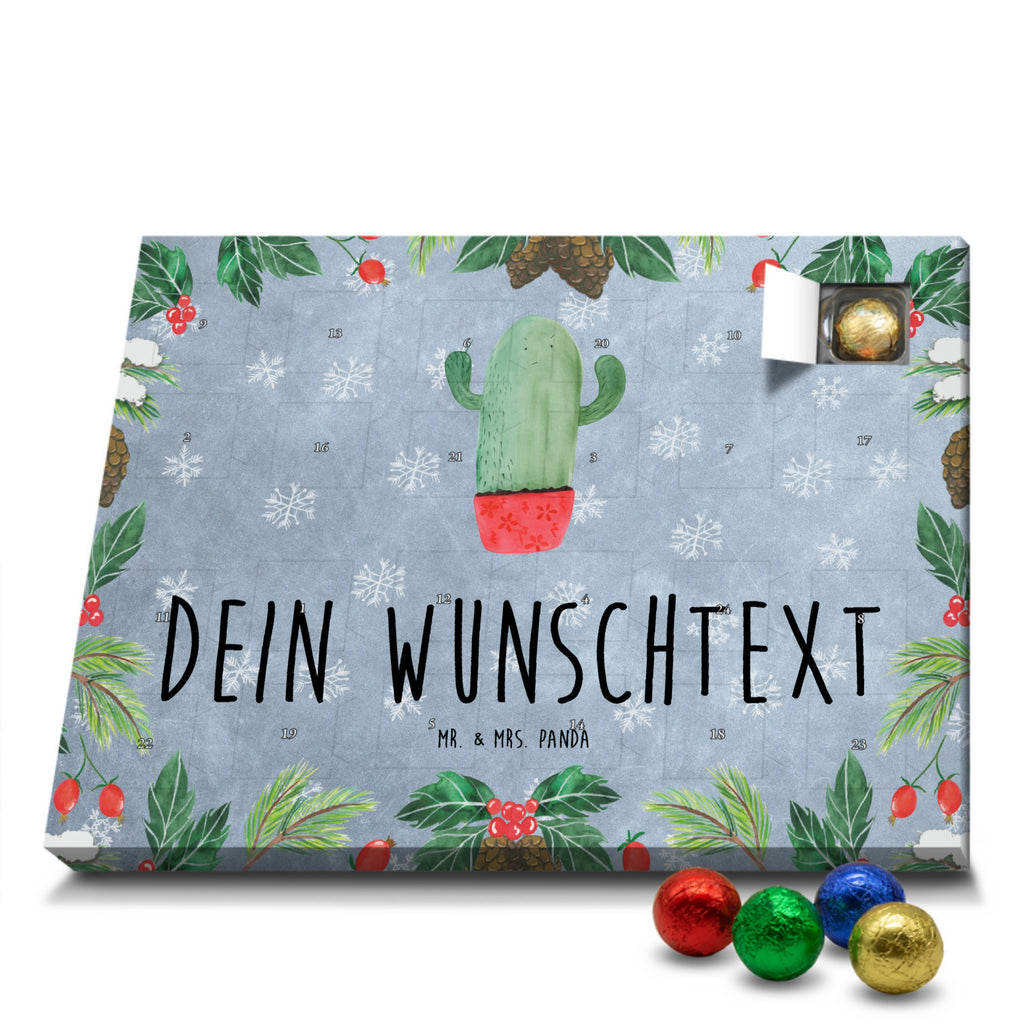 Personalisierter Schoko Adventskalender Kaktus Wut Personalisierter Adventskalender, Adventskalender mit Namen, Kaktus, Kakteen, ärgern, Büro, Schule, Büroalltag, Chefin, Kollege, Kollegin, wütend