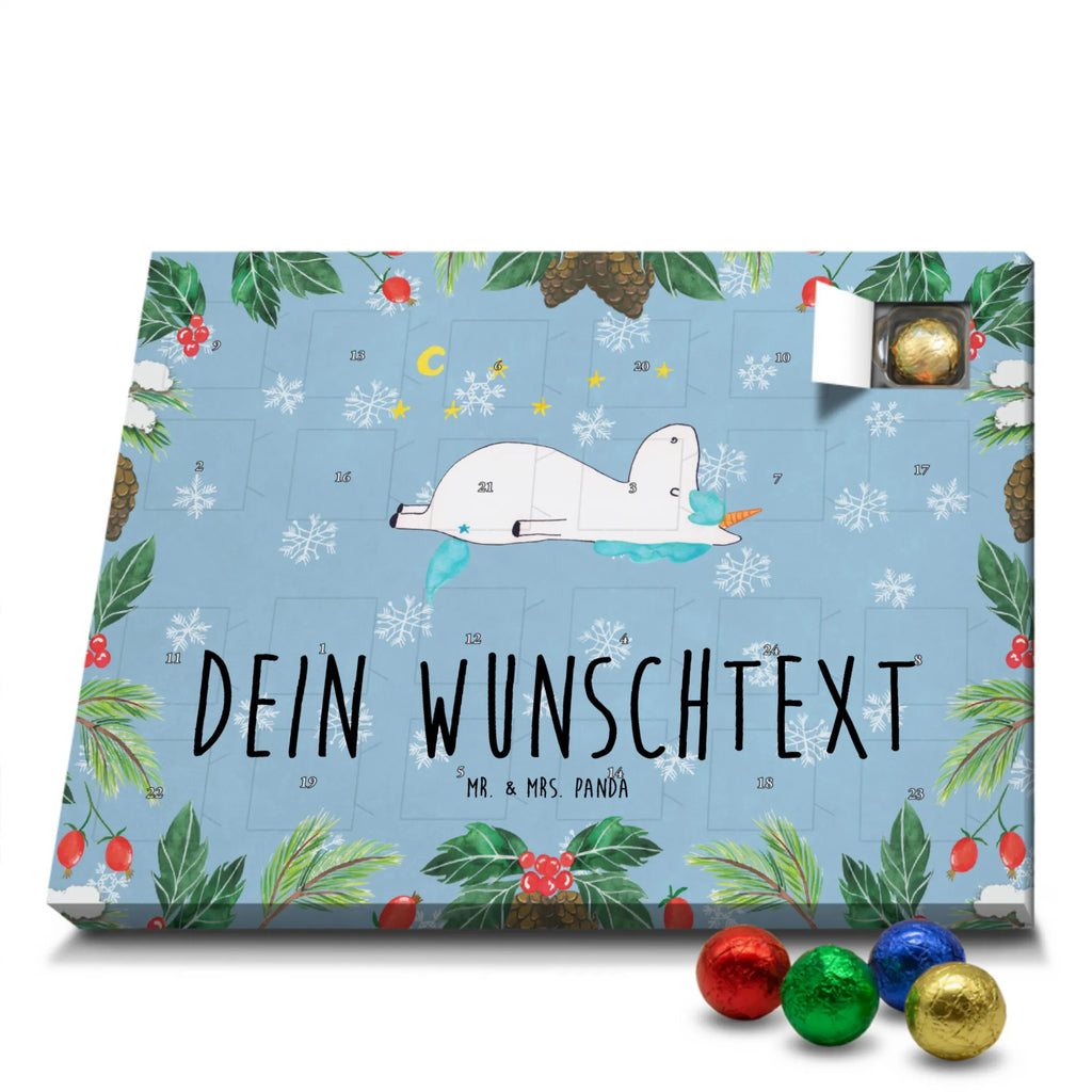 Personalisierter Schoko Adventskalender Einhorn Sternenhimmel Personalisierter Adventskalender, Adventskalender mit Namen, Einhorn, Einhörner, Einhorn Deko, Pegasus, Unicorn, Sterne, Dachschaden, Verrückt, Sternenhimmel