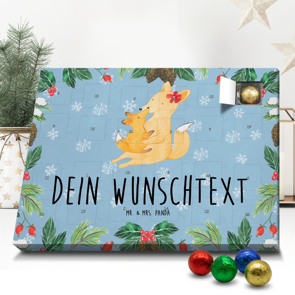 Personalisierter Schoko Adventskalender Fuchs Mama Personalisierter Adventskalender, Adventskalender mit Namen, Familie, Vatertag, Muttertag, Bruder, Schwester, Mama, Papa, Oma, Opa, Mutter, Tochter, Lieblingstochter, Beste Tochter, Geschenk