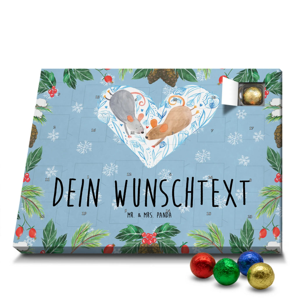 Personalisierter Schoko Adventskalender Mäuse Herz Personalisierter Adventskalender, Adventskalender mit Namen, Liebe, Partner, Freund, Freundin, Ehemann, Ehefrau, Heiraten, Verlobung, Heiratsantrag, Liebesgeschenk, Jahrestag, Hocheitstag, Maus, Mäuse, Liebesbotschaft, Liebesbeweis, Hochzeit, Lieblingsmensch, Gemeinsamkeit, Love, Geschenk für zwei