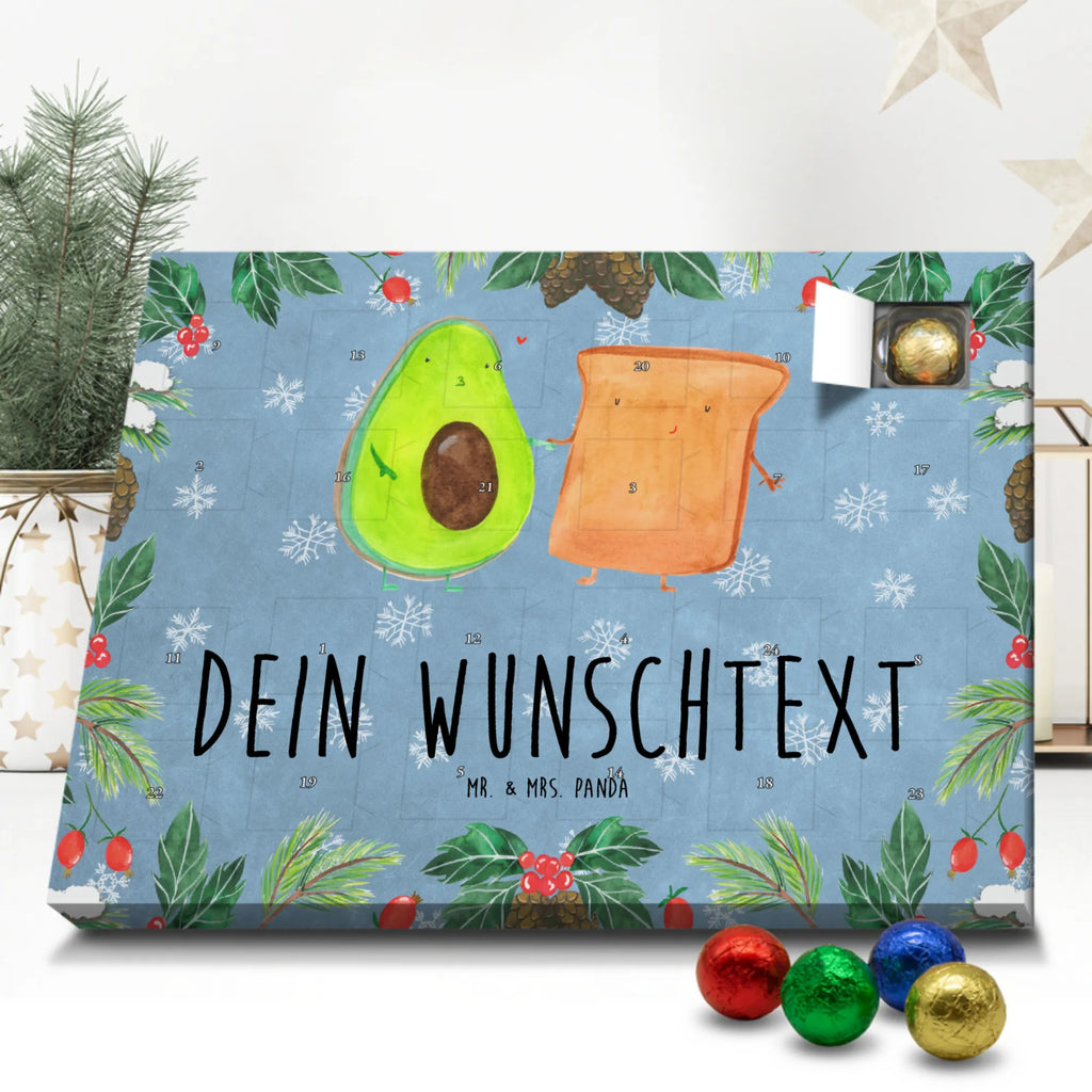 Personalisierter Schoko Adventskalender Avocado Toast Personalisierter Adventskalender, Adventskalender mit Namen, Avocado, Veggie, Vegan, Gesund, Toast, Toastbrot, Liebespaar, Pärchen, Freund, Freundin, Verlobt, Verlobungsparty, Hochzeit, Hochzeitsgeschenk, Jahrestag, Jahrestagsgeschenk