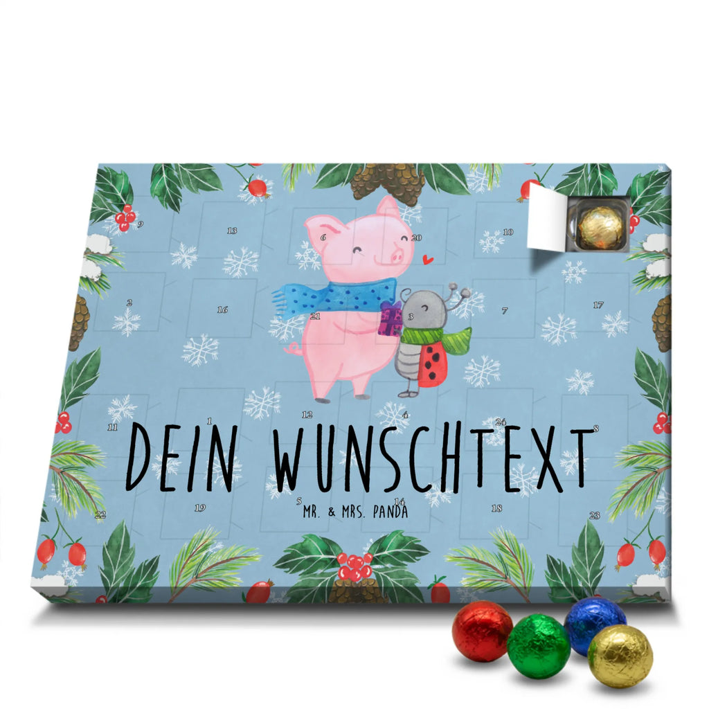 Personalisierter Schoko Adventskalender Glühschwein Smörle Personalisierter Adventskalender, Adventskalender mit Namen, Winter, Weihnachten, Weihnachtsdeko, Nikolaus, Advent, Heiligabend, Wintermotiv, Handgezeichnetes Glühschwein, Kreatives Glühschwein Design, Winterlicher Glühwein Spruch, Glühwein Liebhaber Geschenk, Herzliches Marienkäfer Motiv, Marienkäfer in Winterkleidung, Glühwein ist köstlich Spruch, Smörle der stolze Marienkäfer, Süßer Marienkäfer gibt Geschenk, Romantische Geschenkidee Glühwein