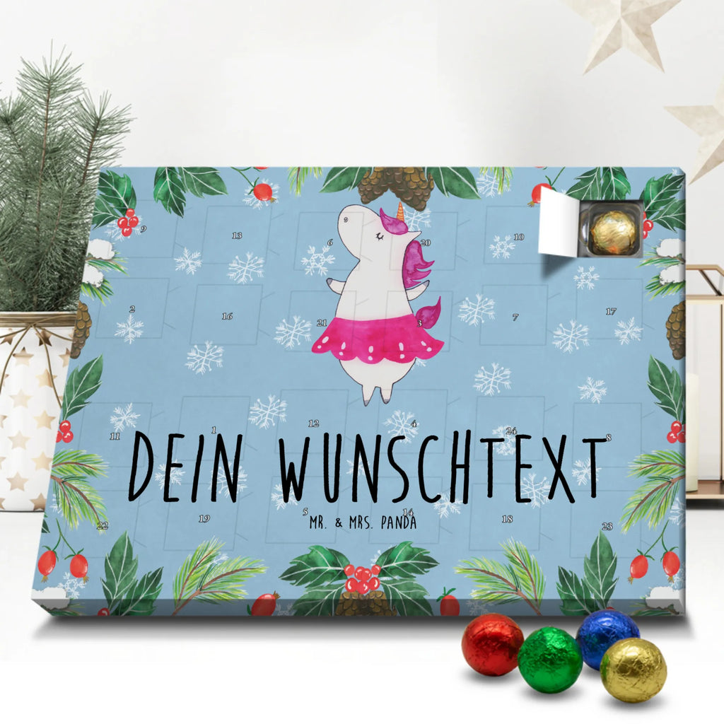 Personalisierter Schoko Adventskalender Einhorn Ballerina Personalisierter Adventskalender, Adventskalender mit Namen, Einhorn, Einhörner, Einhorn Deko, Pegasus, Unicorn, Tanzen, Ballerina, Party, Wohnung, Spaß, Feiern, Geburtstag, Tänzerin, Lebenslust, Lebensfreude