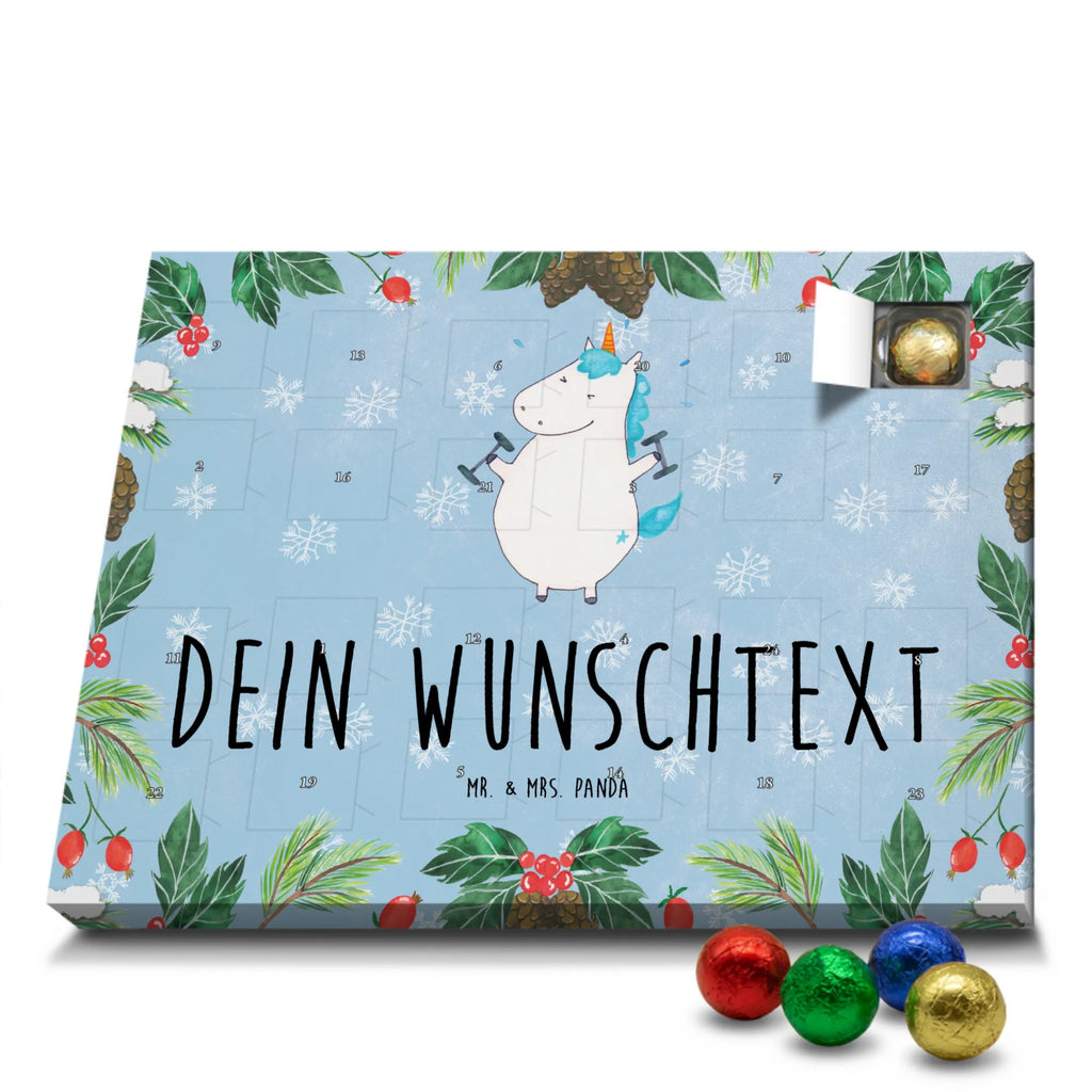 Personalisierter Schoko Adventskalender Einhorn Fitness Personalisierter Adventskalender, Adventskalender mit Namen, Einhorn, Einhörner, Einhorn Deko, Pegasus, Unicorn, Gym, Fitness, Fitnessstudio, Diät, Abnehmen, Sport, Pumpen, Geräte, Sixpack