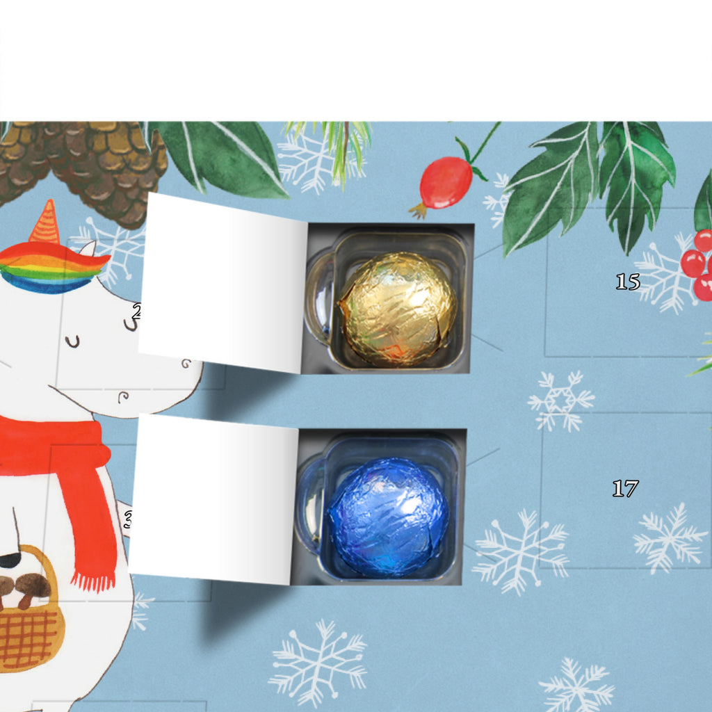 Personalisierter Schoko Adventskalender Einhorn Pilz Personalisierter Adventskalender, Adventskalender mit Namen, Einhorn, Einhörner, Einhorn Deko, Pegasus, Unicorn, Pilze, Pilzsammler, Motivation, Spruch, Liebeskummer