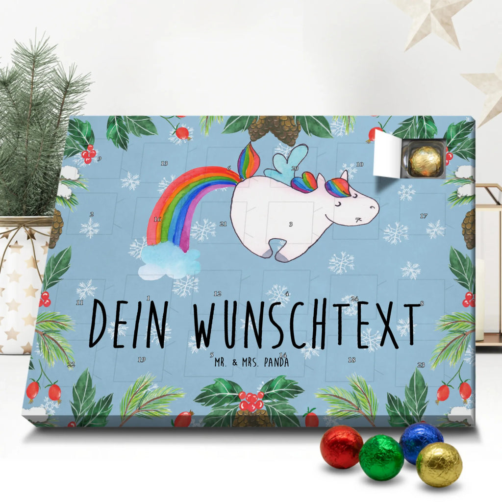 Personalisierter Schoko Adventskalender Einhorn Fliegendes Pferd Personalisierter Adventskalender, Adventskalender mit Namen, Einhorn, Einhörner, Einhorn Deko, Pegasus, Unicorn, Regenbogen, Spielen, Realität, Glitzer, Erwachsenwerden