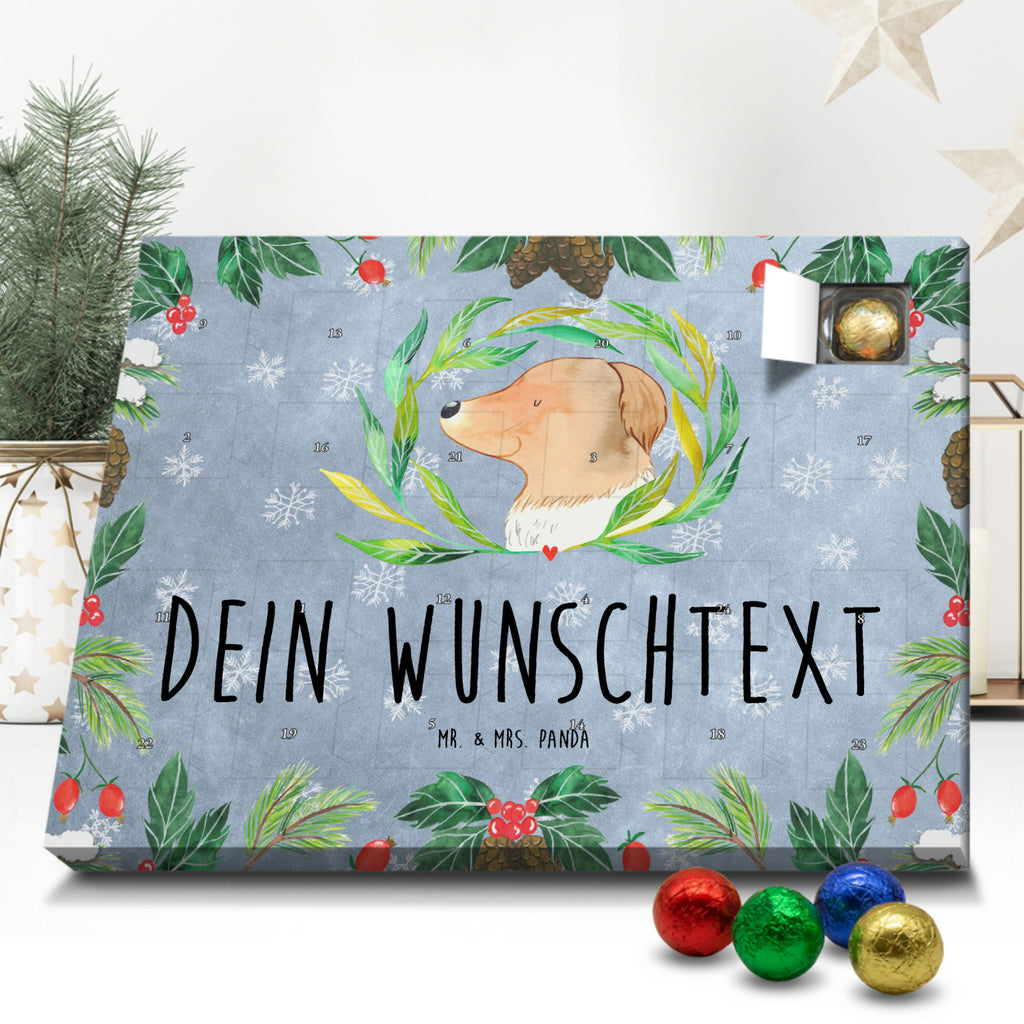 Personalisierter Schoko Adventskalender Hund Blumen Personalisierter Adventskalender, Adventskalender mit Namen, Hund, Hundemotiv, Haustier, Hunderasse, Tierliebhaber, Hundebesitzer, Sprüche, Ranke, Therapie, Selbsttherapie, Hundeliebe, Hundeglück, Hunde