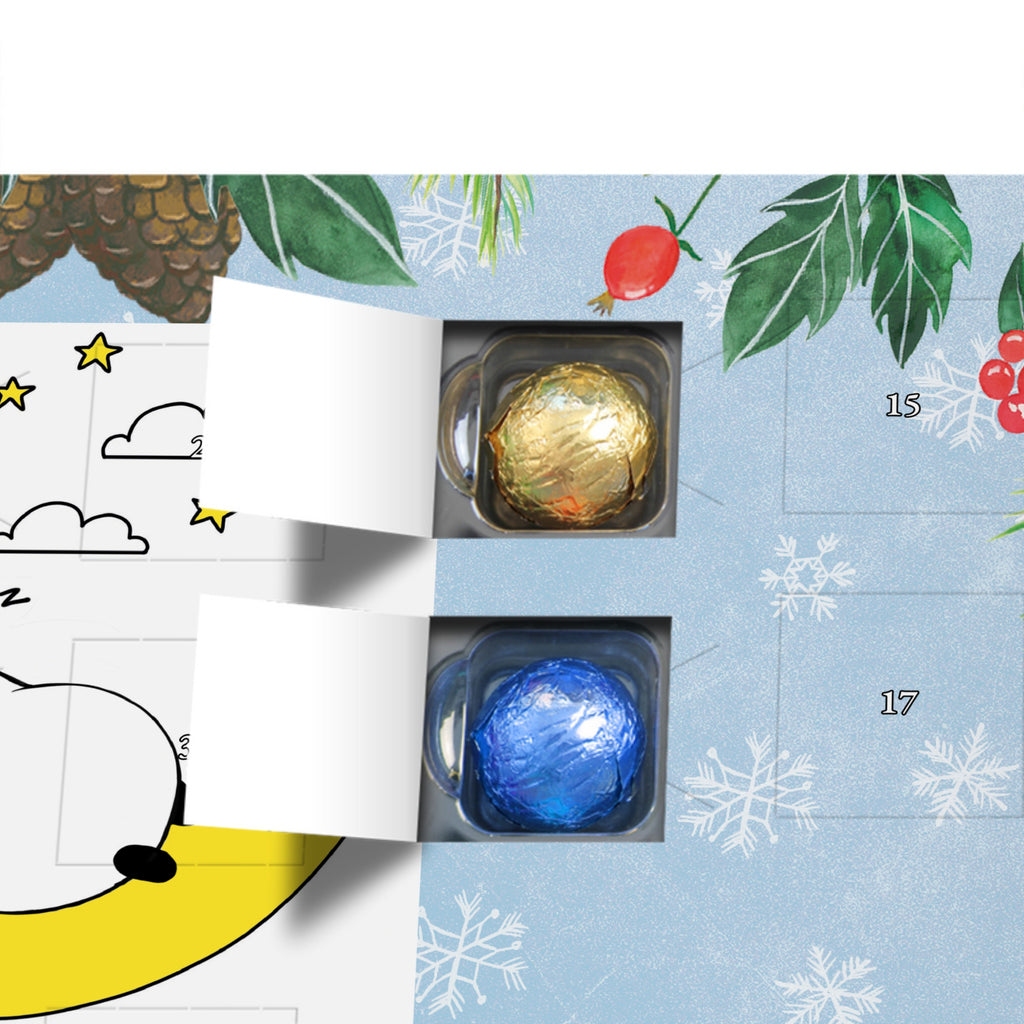 Personalisierter Schoko Adventskalender Panda Easy Personalisierter Adventskalender, Adventskalender mit Namen