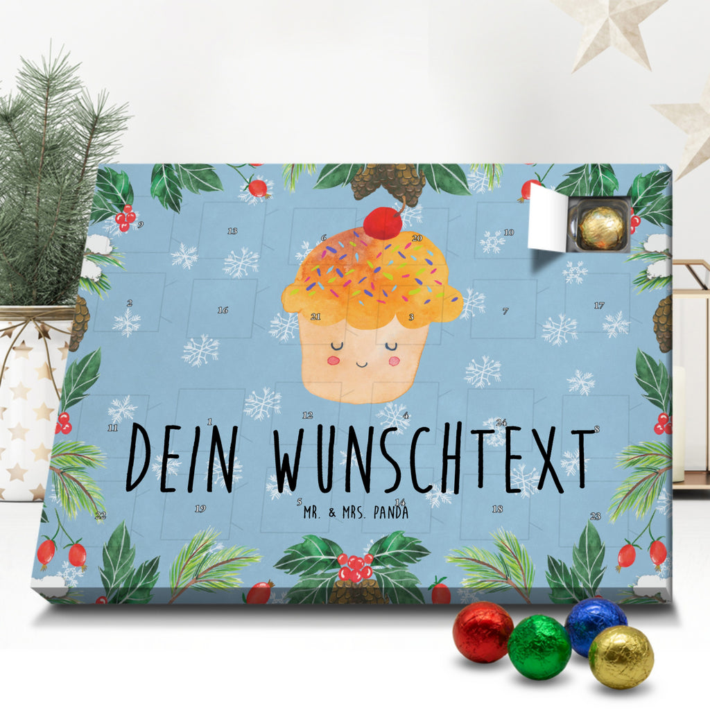 Personalisierter Schoko Adventskalender Cupcake Personalisierter Adventskalender, Adventskalender mit Namen, Tiermotive, Gute Laune, lustige Sprüche, Tiere, Cupcakes, Muffin, Wunder, Küche Deko, Küche Spruch, Backen Geschenk, Geschenk Koch, Motivation Sprüche