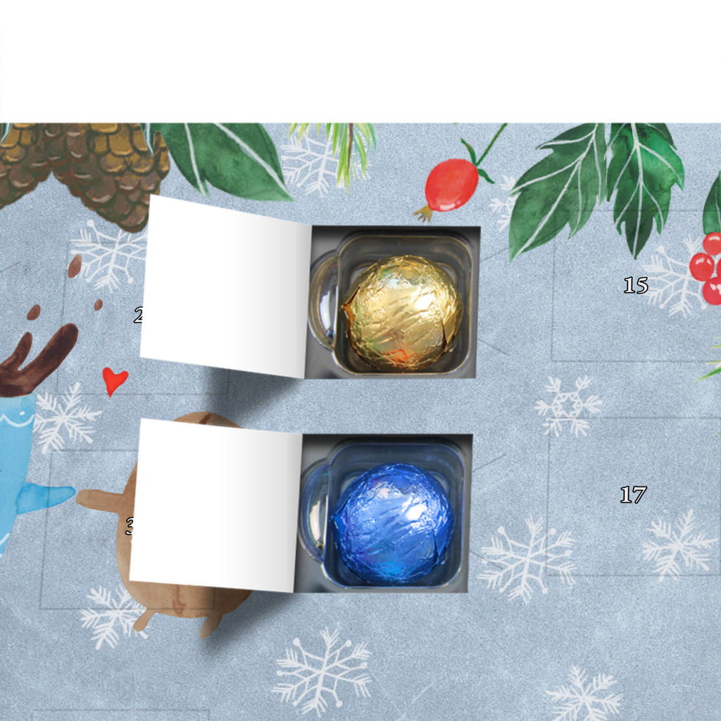 Personalisierter Schoko Adventskalender Kaffee Bohne Personalisierter Adventskalender, Adventskalender mit Namen, Tiermotive, Gute Laune, lustige Sprüche, Tiere, Kaffee, Kaffeebohne, Genuss, Zufriedenheit, Glück