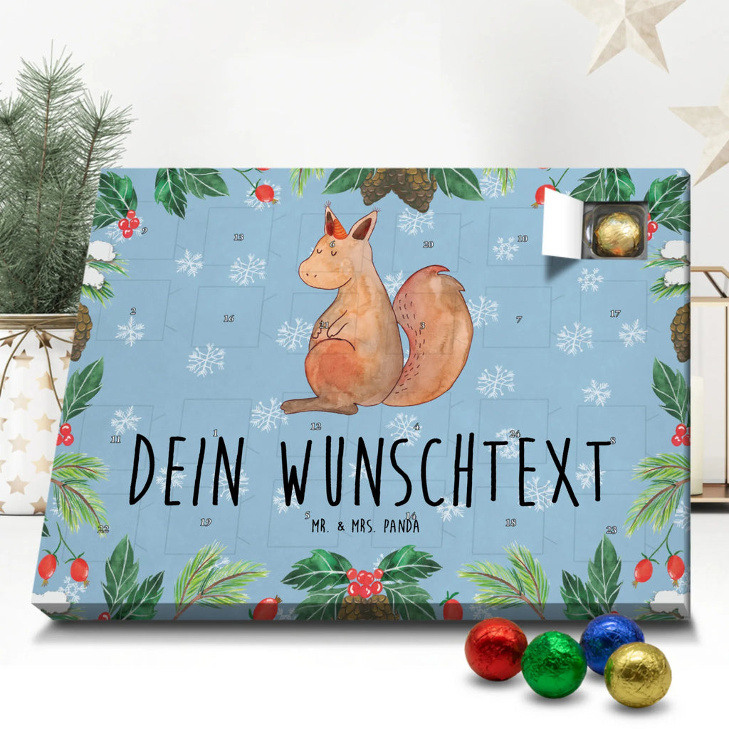 Personalisierter Schoko Adventskalender Einhorn Glauben Personalisierter Adventskalender, Adventskalender mit Namen, Einhorn, Einhörner, Einhorn Deko, Pegasus, Unicorn, Einhörnchen, Eichhörnchen, Eichhorn