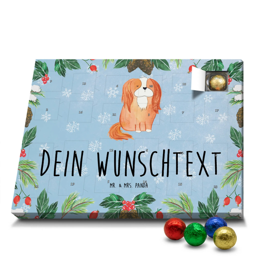 Personalisierter Schoko Adventskalender Hund Cavalier King Charles Spaniel Personalisierter Adventskalender, Adventskalender mit Namen, Hund, Hundemotiv, Haustier, Hunderasse, Tierliebhaber, Hundebesitzer, Sprüche, Cavalier King Charles Spaniel, Cockerspaniel, Spaniel, Spruch, schönster Hund