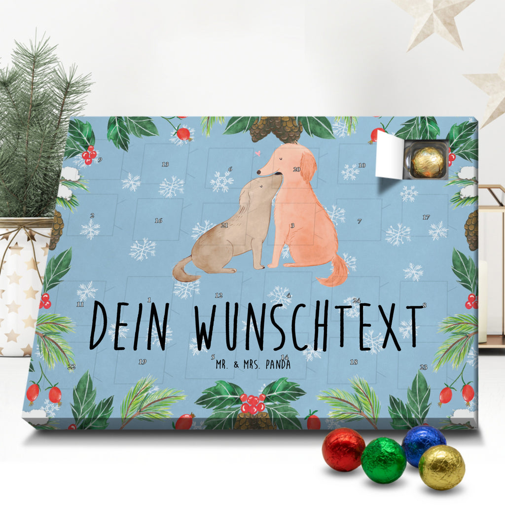 Personalisierter Schoko Adventskalender Hunde Liebe Personalisierter Adventskalender, Adventskalender mit Namen, Hund, Hundemotiv, Haustier, Hunderasse, Tierliebhaber, Hundebesitzer, Sprüche, Liebe, Hund. Hunde, Kuss, Vertrauen, Kuscheln, Herz