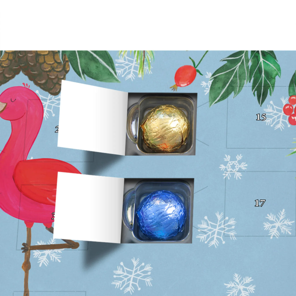 Personalisierter Schoko Adventskalender Flamingo Yoga Personalisierter Adventskalender, Adventskalender mit Namen, Flamingo, Vogel, Yoga, Namaste, Achtsamkeit, Yoga-Übung, Entspannung, Ärger, Aufregen, Tiefenentspannung