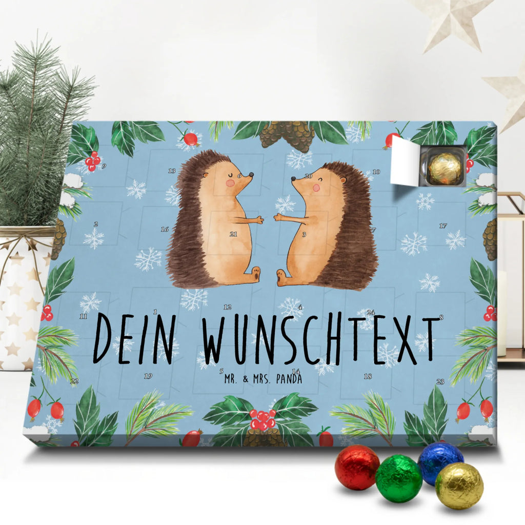 Personalisierter Schoko Adventskalender Igel Liebe Personalisierter Adventskalender, Adventskalender mit Namen, Liebe, Partner, Freund, Freundin, Ehemann, Ehefrau, Heiraten, Verlobung, Heiratsantrag, Liebesgeschenk, Jahrestag, Hocheitstag, Verliebt, Verlobt, Verheiratet, Geschenk, Liebesbeweis, Hochzeitstag, Hochzeit, Igel