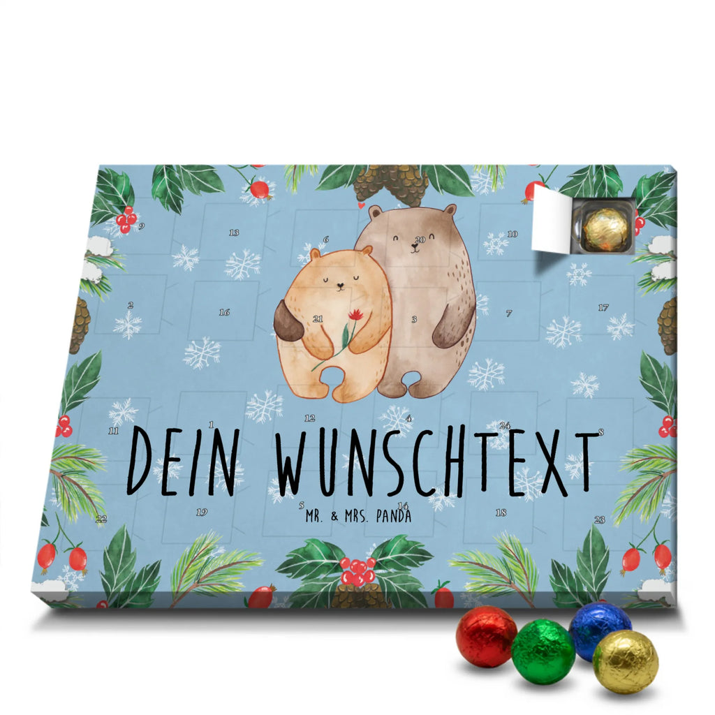 Personalisierter Schoko Adventskalender Bären Liebe Personalisierter Adventskalender, Adventskalender mit Namen, Liebe, Partner, Freund, Freundin, Ehemann, Ehefrau, Heiraten, Verlobung, Heiratsantrag, Liebesgeschenk, Jahrestag, Hocheitstag, Verliebt, Verlobt, Verheiratet, Geschenk Freundin, Geschenk Freund, Liebesbeweis, Hochzeitstag, Geschenk Hochzeit, Bären, Bärchen, Bär