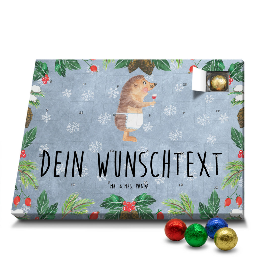 Personalisierter Schoko Adventskalender Igel Wein Personalisierter Adventskalender, Adventskalender mit Namen, Tiermotive, Gute Laune, lustige Sprüche, Tiere, Wein Spruch, Igel, Geschenk Weintrinker, Geschenk Weinliebhaber, Wein Deko, Weinglas, Rotwein, Weißwein, Wein trinken