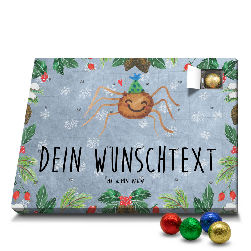 Personalisierter Schoko Adventskalender Spinne Agathe Party Personalisierter Adventskalender, Adventskalender mit Namen, Spinne Agathe, Spinne, Agathe, Videos, Merchandise, Selbstliebe, Wunder, Motivation, Glück