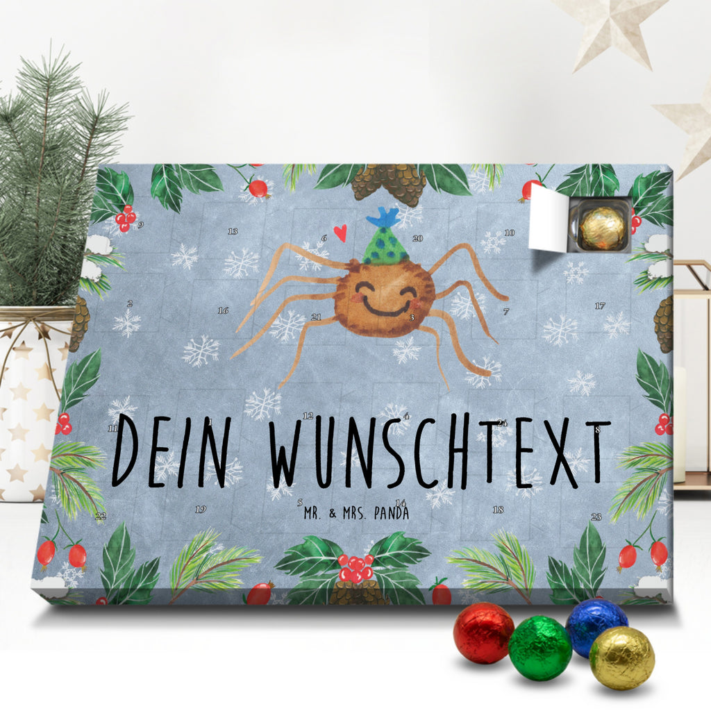 Personalisierter Schoko Adventskalender Spinne Agathe Party Personalisierter Adventskalender, Adventskalender mit Namen, Spinne Agathe, Spinne, Agathe, Videos, Merchandise, Selbstliebe, Wunder, Motivation, Glück