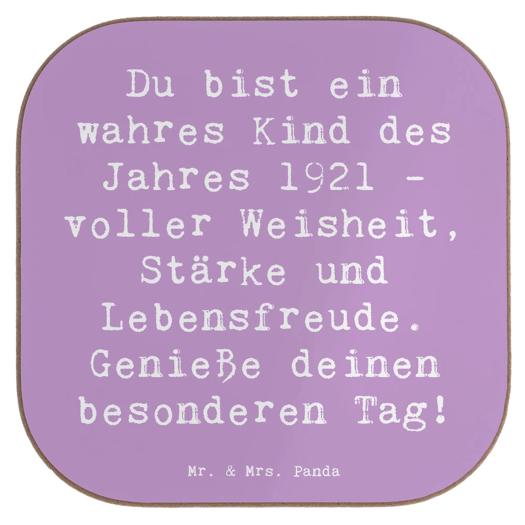 Untersetzer Spruch Du bist ein wahres Kind des Jahres 1921 - voller Weisheit, Stärke und Lebensfreude. Genieße deinen besonderen Tag! Untersetzer, Bierdeckel, Glasuntersetzer, Untersetzer Gläser, Getränkeuntersetzer, Untersetzer aus Holz, Untersetzer für Gläser, Korkuntersetzer, Untersetzer Holz, Holzuntersetzer, Tassen Untersetzer, Untersetzer Design, Geburtstag, Geburtstagsgeschenk, Geschenk