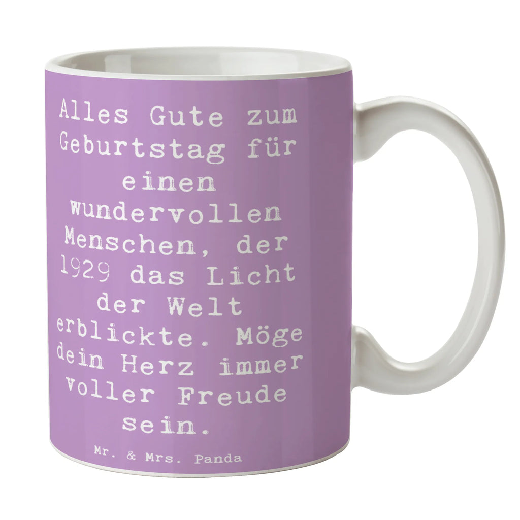 Tasse Spruch Alles Gute zum Geburtstag für einen wundervollen Menschen, der 1929 das Licht der Welt erblickte. Möge dein Herz immer voller Freude sein. Tasse, Kaffeetasse, Teetasse, Becher, Kaffeebecher, Teebecher, Keramiktasse, Porzellantasse, Büro Tasse, Geschenk Tasse, Tasse Sprüche, Tasse Motive, Kaffeetassen, Tasse bedrucken, Designer Tasse, Cappuccino Tassen, Schöne Teetassen, Geburtstag, Geburtstagsgeschenk, Geschenk