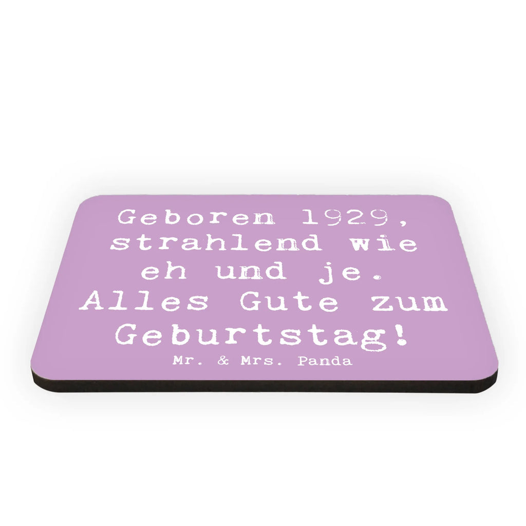 Magnet Spruch 1929 Geburtstag Kühlschrankmagnet, Pinnwandmagnet, Souvenir Magnet, Motivmagnete, Dekomagnet, Whiteboard Magnet, Notiz Magnet, Kühlschrank Dekoration, Geburtstag, Geburtstagsgeschenk, Geschenk