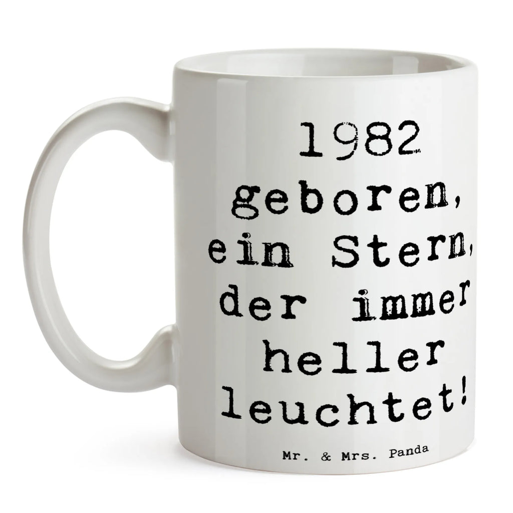 Tasse Spruch 1982 Geburtstag Stern Tasse, Kaffeetasse, Teetasse, Becher, Kaffeebecher, Teebecher, Keramiktasse, Porzellantasse, Büro Tasse, Geschenk Tasse, Tasse Sprüche, Tasse Motive, Kaffeetassen, Tasse bedrucken, Designer Tasse, Cappuccino Tassen, Schöne Teetassen, Geburtstag, Geburtstagsgeschenk, Geschenk