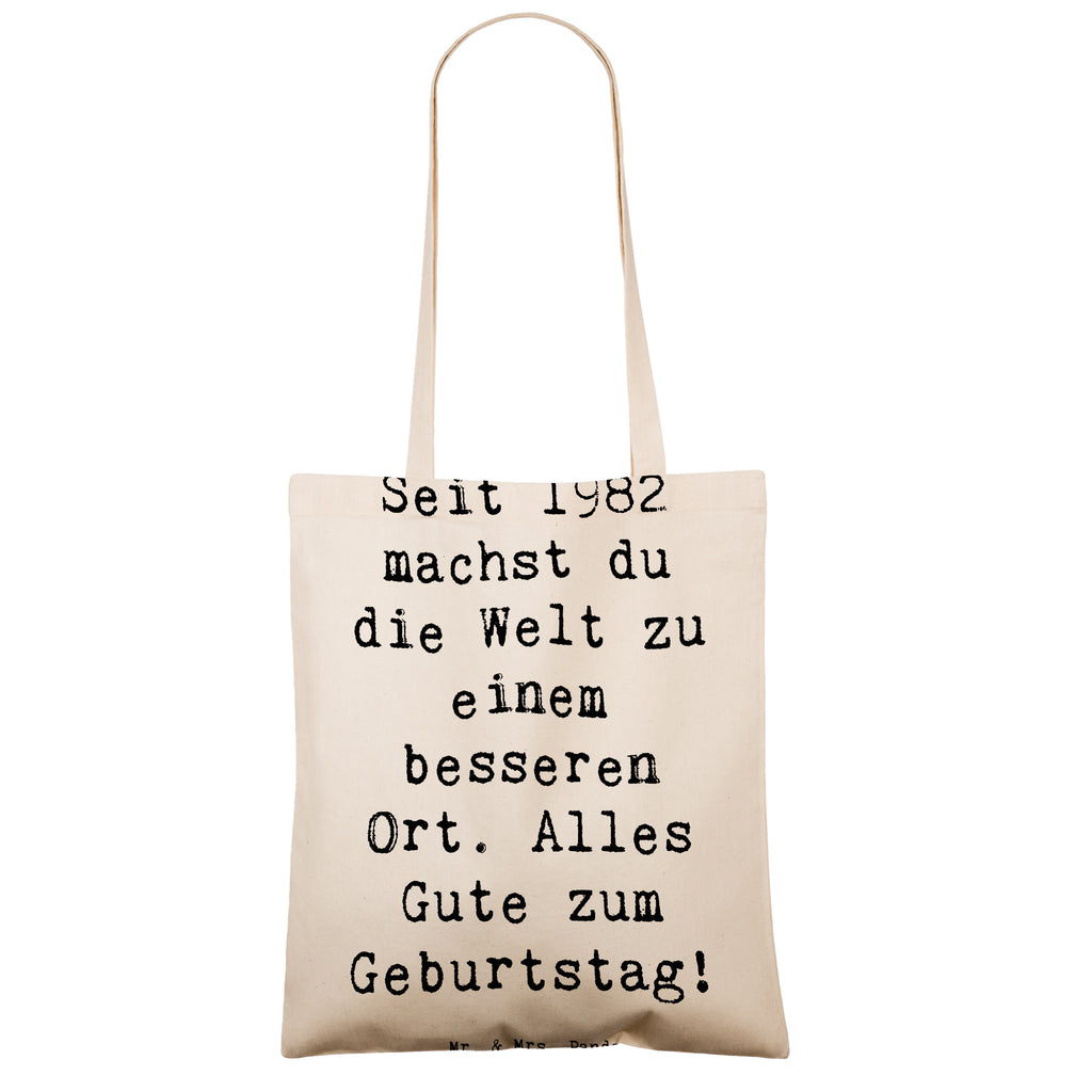 Tragetasche Spruch 1982 Geburtstag Beuteltasche, Beutel, Einkaufstasche, Jutebeutel, Stoffbeutel, Tasche, Shopper, Umhängetasche, Strandtasche, Schultertasche, Stofftasche, Tragetasche, Badetasche, Jutetasche, Einkaufstüte, Laptoptasche, Geburtstag, Geburtstagsgeschenk, Geschenk