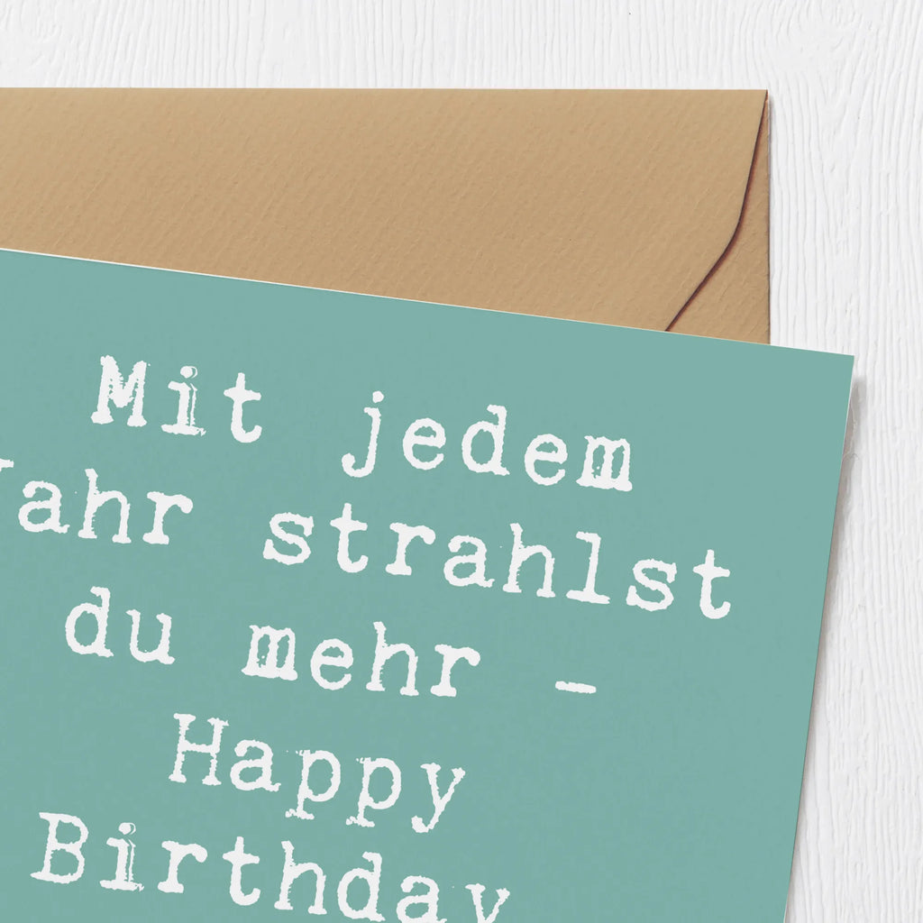 Deluxe Karte Spruch 1982 Geburtstag Glanz Karte, Grußkarte, Klappkarte, Einladungskarte, Glückwunschkarte, Hochzeitskarte, Geburtstagskarte, Hochwertige Grußkarte, Hochwertige Klappkarte, Geburtstag, Geburtstagsgeschenk, Geschenk