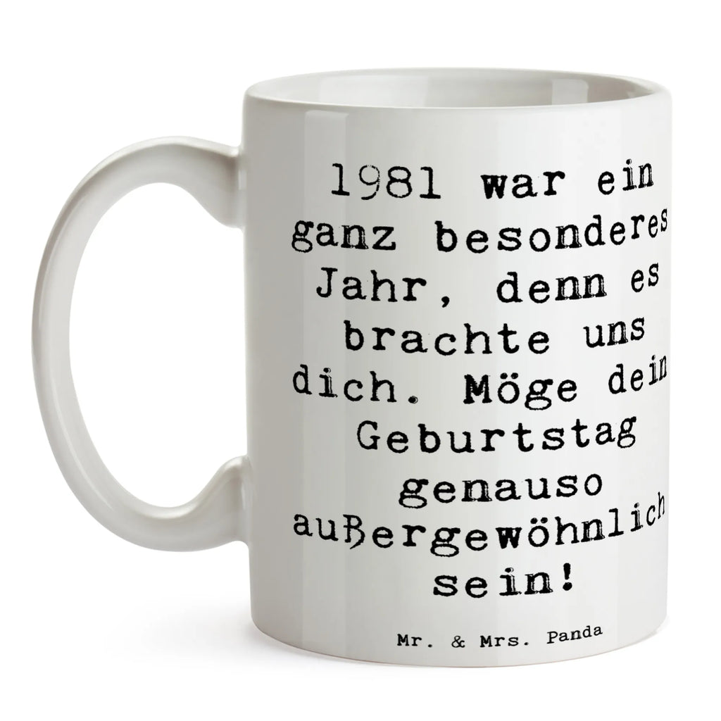 Tasse Spruch 1981 Geburtstag Wunder Tasse, Kaffeetasse, Teetasse, Becher, Kaffeebecher, Teebecher, Keramiktasse, Porzellantasse, Büro Tasse, Geschenk Tasse, Tasse Sprüche, Tasse Motive, Kaffeetassen, Tasse bedrucken, Designer Tasse, Cappuccino Tassen, Schöne Teetassen, Geburtstag, Geburtstagsgeschenk, Geschenk