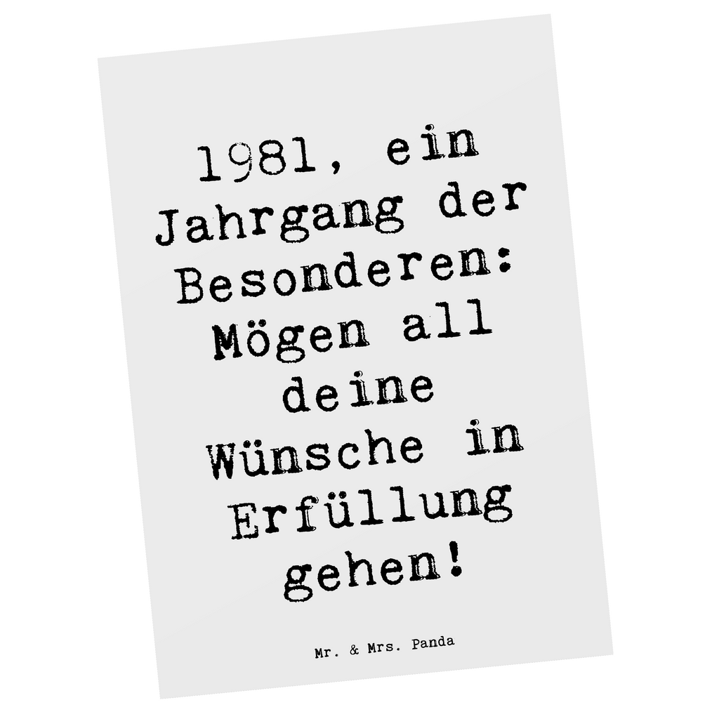 Postkarte Spruch 1981 Geburtstag Postkarte, Karte, Geschenkkarte, Grußkarte, Einladung, Ansichtskarte, Geburtstagskarte, Einladungskarte, Dankeskarte, Ansichtskarten, Einladung Geburtstag, Einladungskarten Geburtstag, Geburtstag, Geburtstagsgeschenk, Geschenk