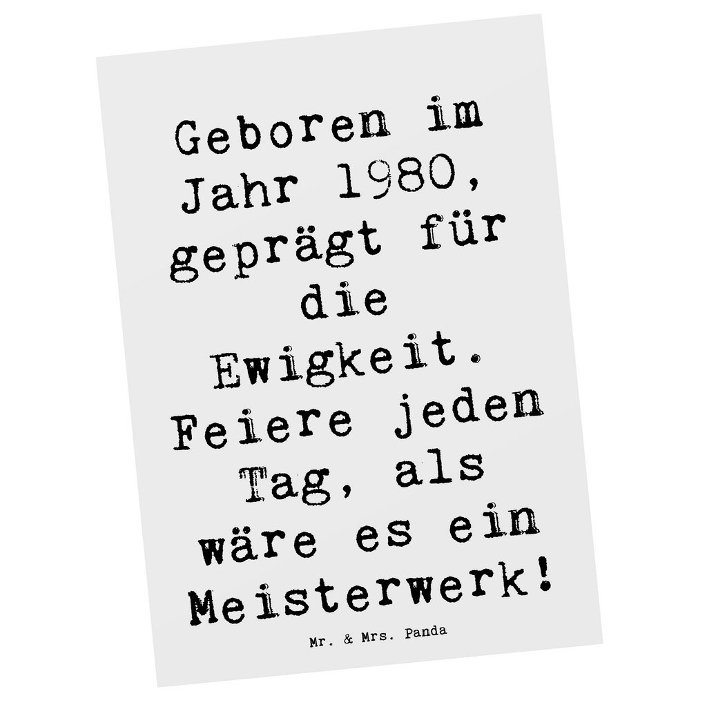 Postkarte Spruch 1980 Geburtstag Feier Postkarte, Karte, Geschenkkarte, Grußkarte, Einladung, Ansichtskarte, Geburtstagskarte, Einladungskarte, Dankeskarte, Ansichtskarten, Einladung Geburtstag, Einladungskarten Geburtstag, Geburtstag, Geburtstagsgeschenk, Geschenk