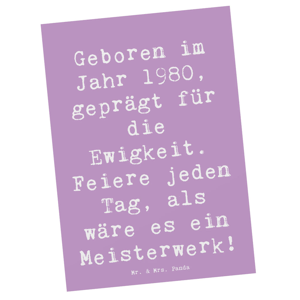 Postkarte Spruch 1980 Geburtstag Feier Postkarte, Karte, Geschenkkarte, Grußkarte, Einladung, Ansichtskarte, Geburtstagskarte, Einladungskarte, Dankeskarte, Ansichtskarten, Einladung Geburtstag, Einladungskarten Geburtstag, Geburtstag, Geburtstagsgeschenk, Geschenk