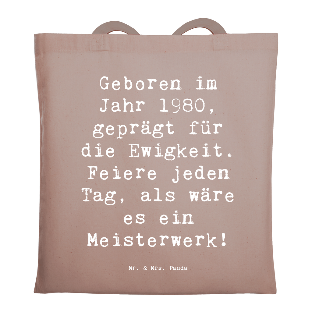 Tragetasche Spruch 1980 Geburtstag Feier Beuteltasche, Beutel, Einkaufstasche, Jutebeutel, Stoffbeutel, Tasche, Shopper, Umhängetasche, Strandtasche, Schultertasche, Stofftasche, Tragetasche, Badetasche, Jutetasche, Einkaufstüte, Laptoptasche, Geburtstag, Geburtstagsgeschenk, Geschenk